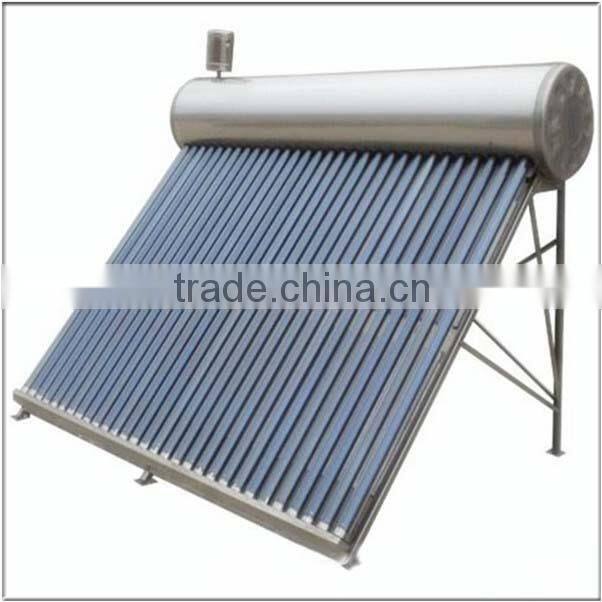 China Leading Product Compact Stainless Steel Non-Pressured Solar Water Heater with Long Heat Preservation