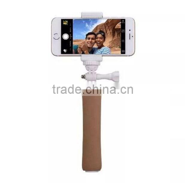 2015 New Design Colorful Aluminum Wireless Monopod Selfie Stick