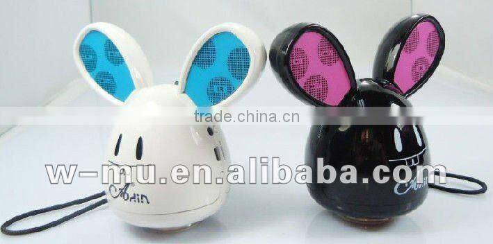Compact Wireless Speaker 360 Degree Hifi Sound with Bluetooth and Line in