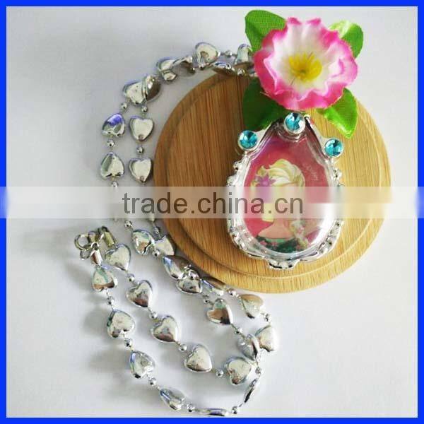 High evaluation frozen Elsa flower necklace for girls