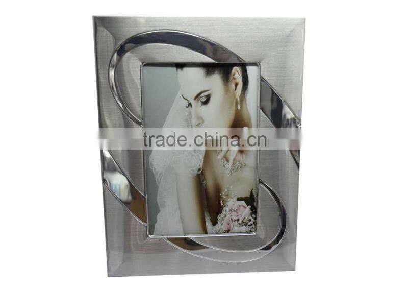 Wholesale Good Quality Sexy Girl Silver Metal waterproof picture frame