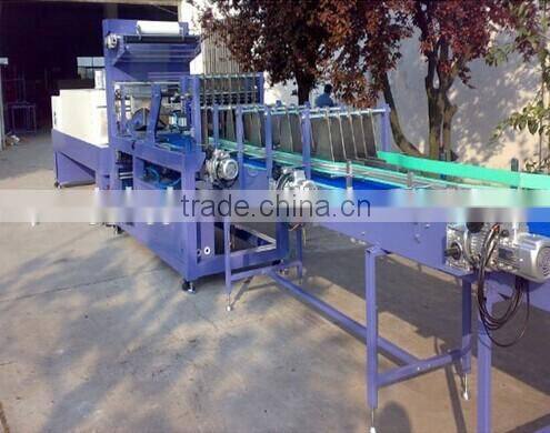 PE film shrink wrapping machine for bottle water plant