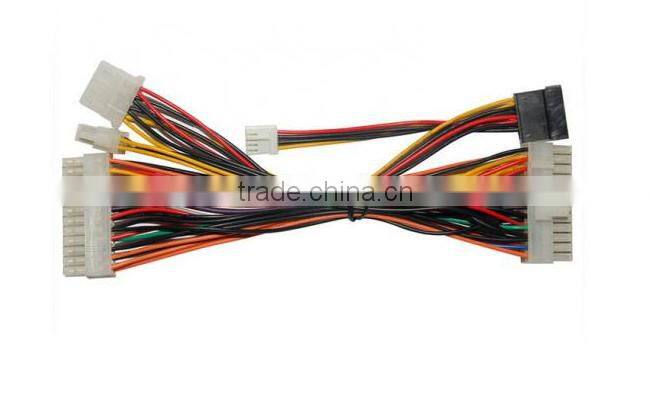 Motorcycle Wire Cable Female Connector Wiring Harness Assembly