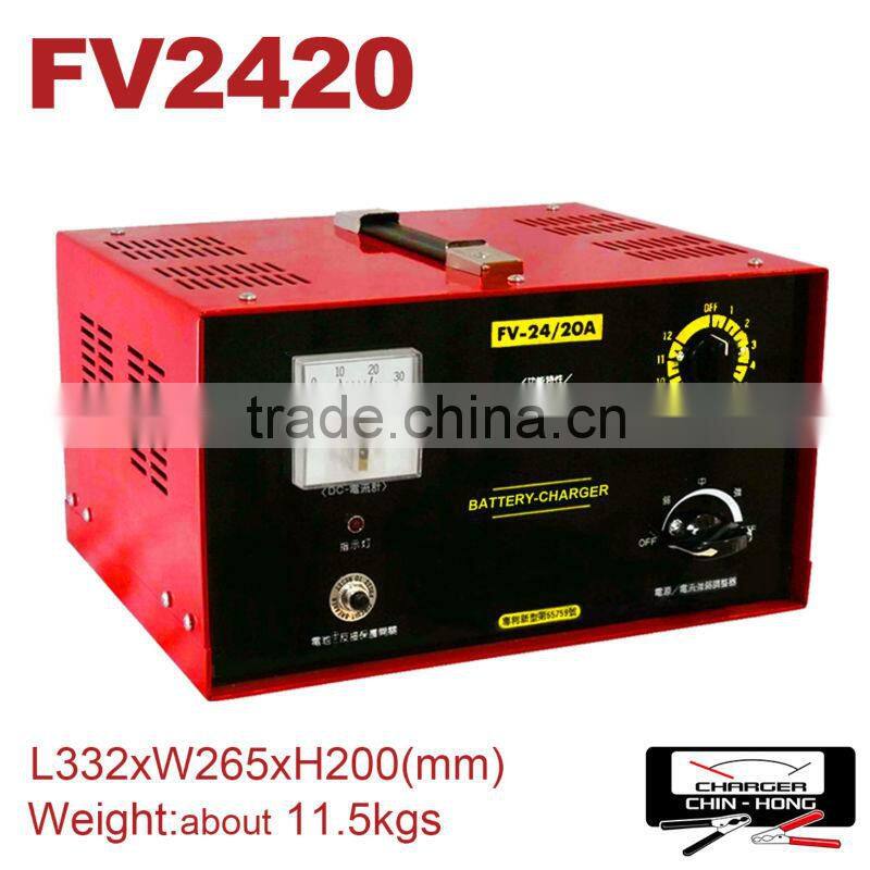 FV 24V20A High Speed Car Battery Charger Auto Electric