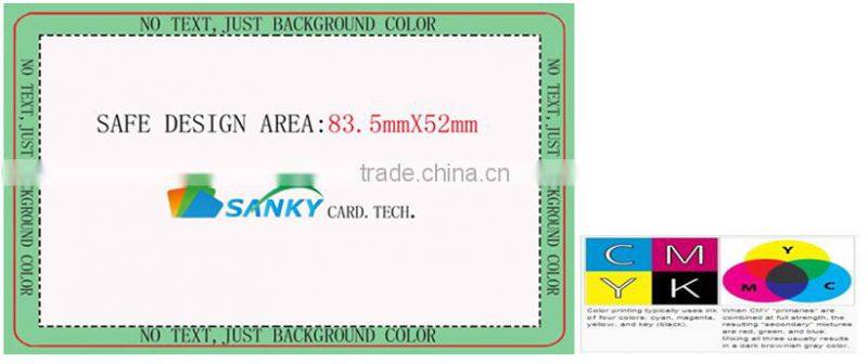 Plastic Concert Ticket Card Printing