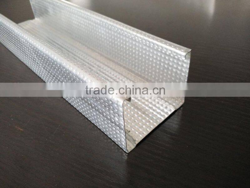 Hot sale galvanized metal stud and track for ceilings grid components