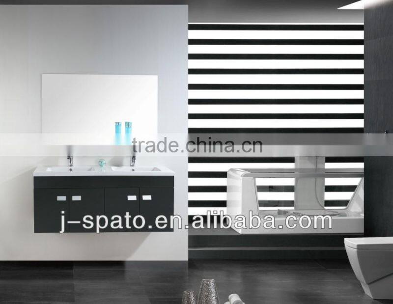 Luxury furniture with two side cabinet modern bathroom vanity cabinet