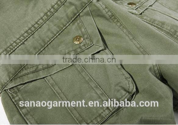 2015 100% cotton big yards men's overalls with multi-pocket