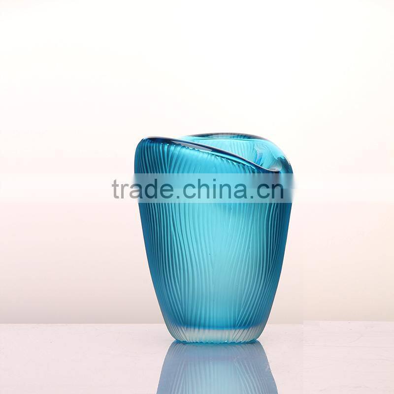 Glass Promotion Modern Vase Colour Decor Cheap