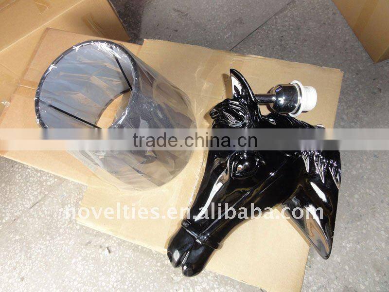 Horse head wall lights bracket lamp for hotel