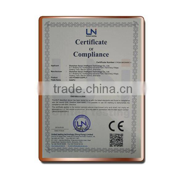Shenzhen SANPU CE ROHS IP67 PFC0.95 ac dc led transformer led light power supply constant current waterproof led driver