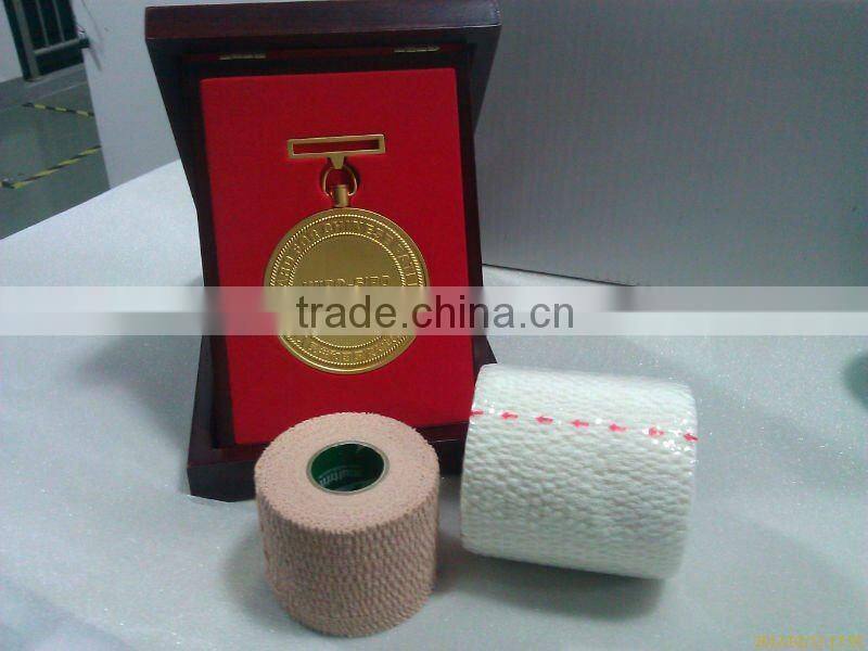 t-OEM private logo Elastic adhesive tape 3"x2.6 yds best selling sports strapping tape