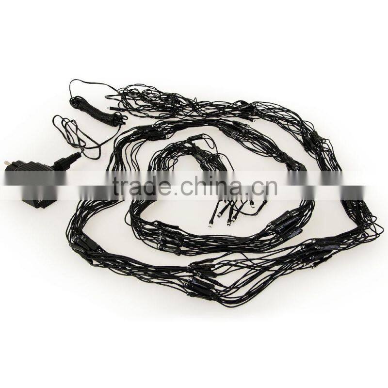 Blue 160 LED Christmas Net Lights
