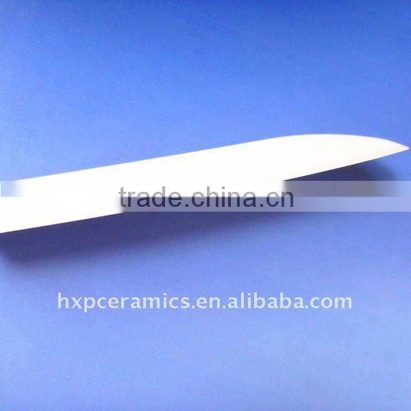 Santoku zirconia ceramics knife blade& ceramic cutter blade