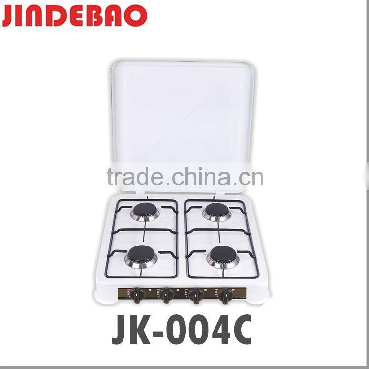 JK-004C 4 Burner Euro table top gas stove