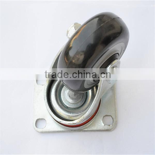 3'' swivel caster with pu wheel for road case