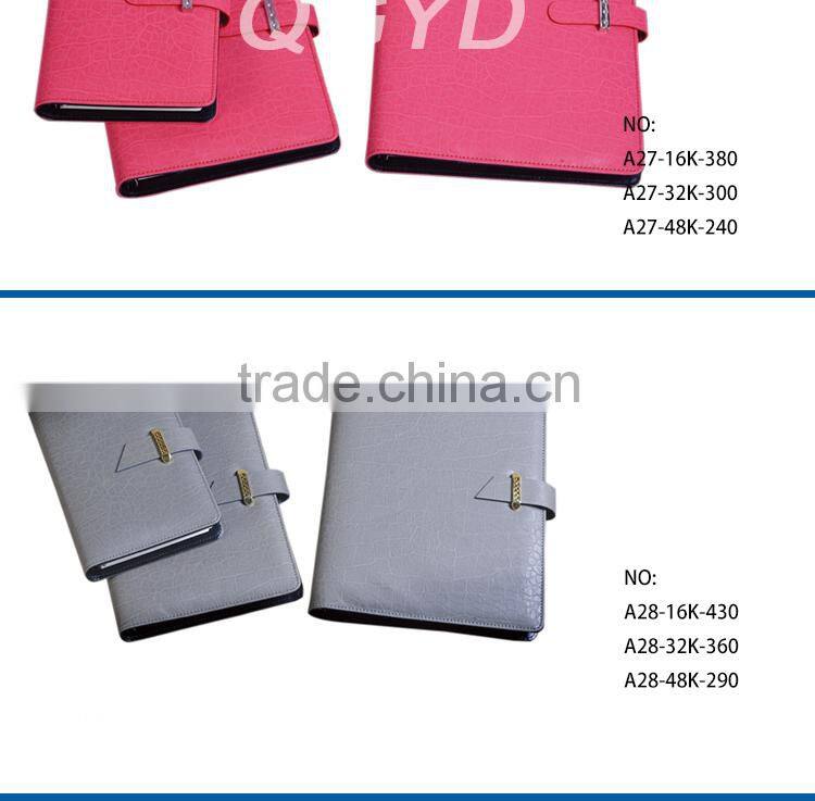 2015 planner notebook with leather sheath & pen