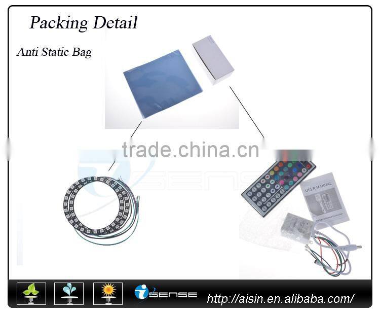 2x OEM Color Change white H8 6w Angel Eyes SMd LED Halo Bulbs