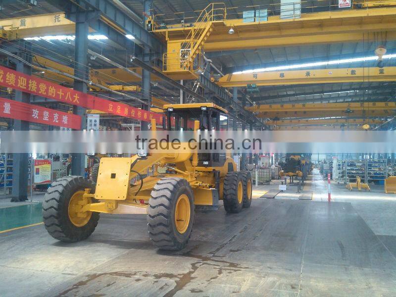 SDLGG-G8165C motor grader with Shanghai diesel engine ZF transmission hot for exporting