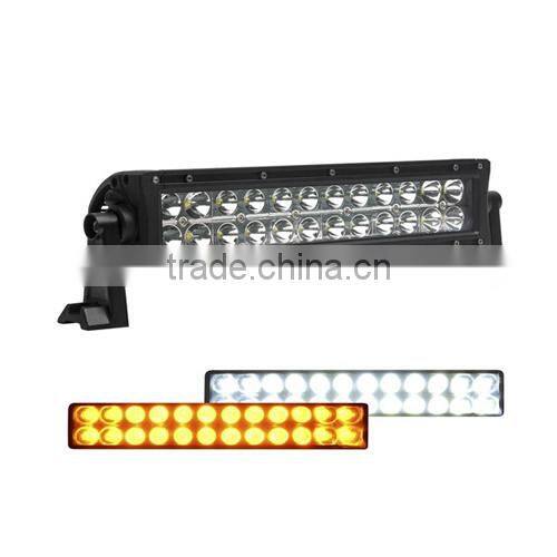 21.5inch 120W Amber/White Led Work Light Bar SPOT FLOOD Offroad 4WD UTE ATV SUV