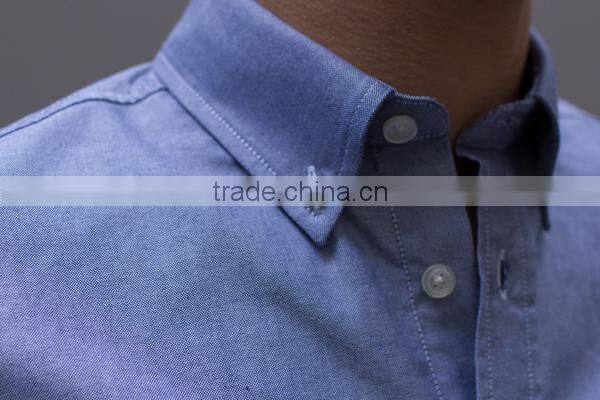 Latest design couple shirt oxford fabric shirt fabric women blouse and man shirt