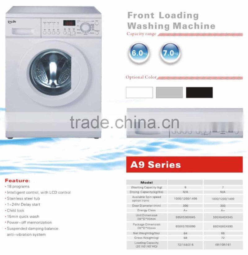 Front Loading Washing machine 6kg/7kg by manufacturer