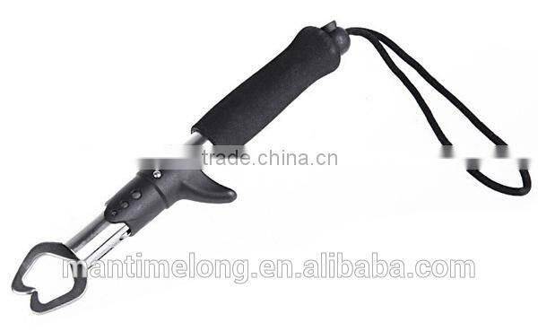 Portable Stainless Steel Fish Lip Gripper Grabber Fishing Tool Accessory Fish Gadget