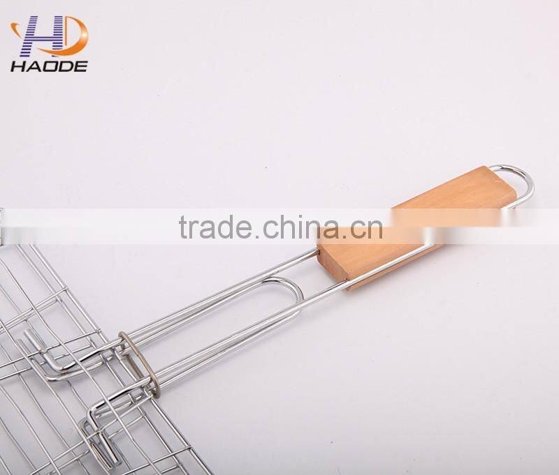 USA market wire grill basket for fish toast