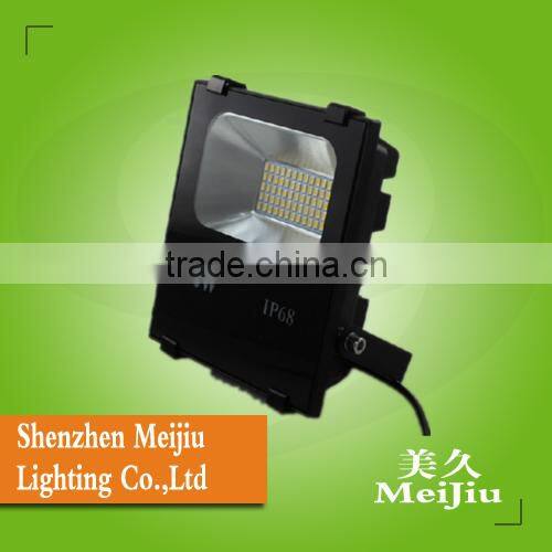 30W SMD5730 130LM/W >3900LM BridgeLux45mil chip120degree PF0.95 CRI80 IP65 AC85-265V pure white 5000k LED Floodlight