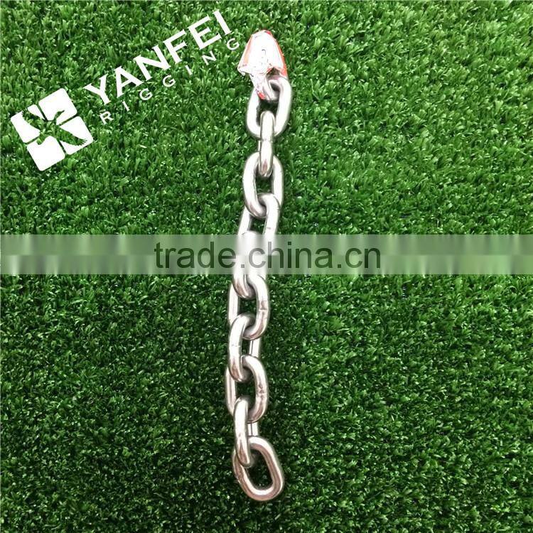 OEM Factory Price Galvanized Stainless steel link chain