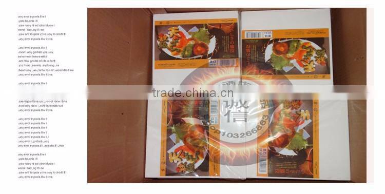 Guangzhou factory price food oil absorbing tempura paper oil resistant paper oil filter paper