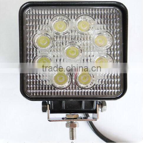 4x4 27W led work light for driving lamp 4WD offroad Tractor Auto Lamp