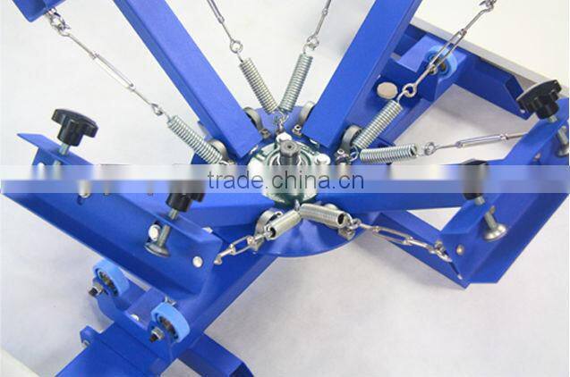 Guangzhou 4 Color 2 Station screen printer for wooden board