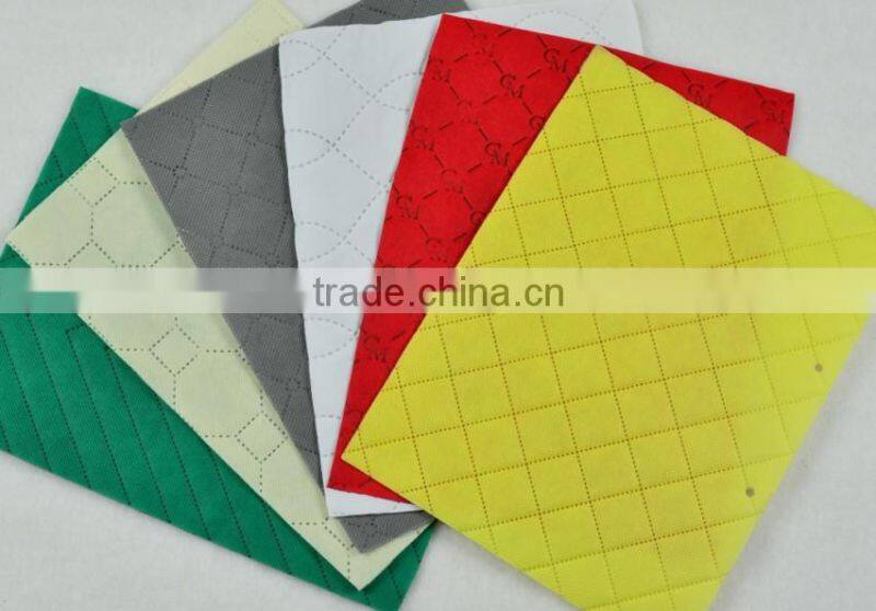 pinsonic / ultrasonic quilted fabric for mattress /bag