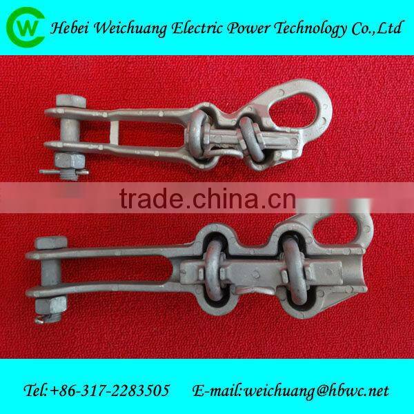 dead end clamp for overhead line fitting