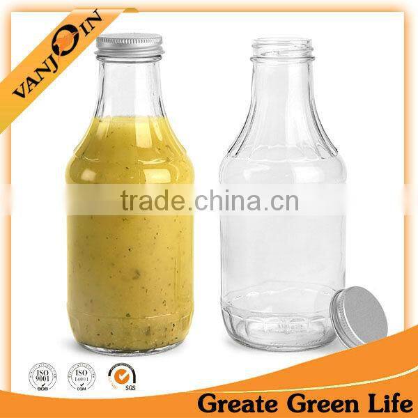 Promotion Flint 16 oz Sauce Decanter Glass Bottles