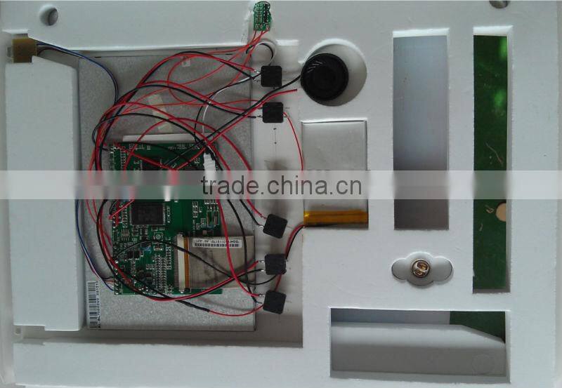 4.3inch video recording module for greeting cards, video greeting module