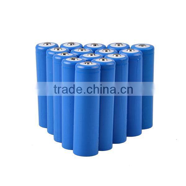 Cheap prcie rechargeable li-ion battery 3.7v 2000mah 18650 cylindrical battery for LED flashlight