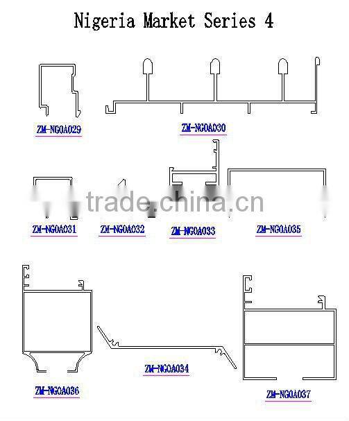 Mirror-Sheeny Electrophoresis Aluminium Profiles