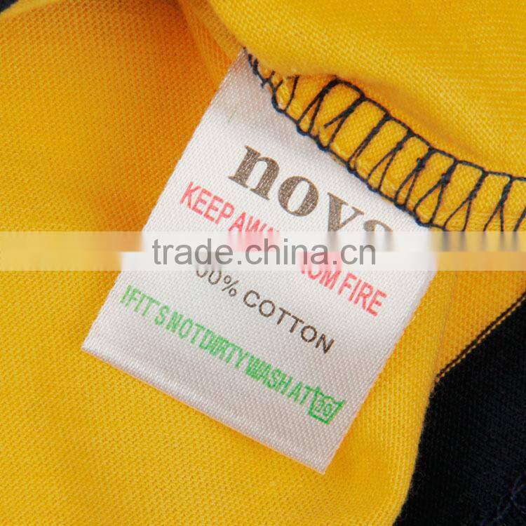 (CD4816) Nova brand 2-6 years boys summer sets with NY color 100% cotton boys t-shirt and short sets