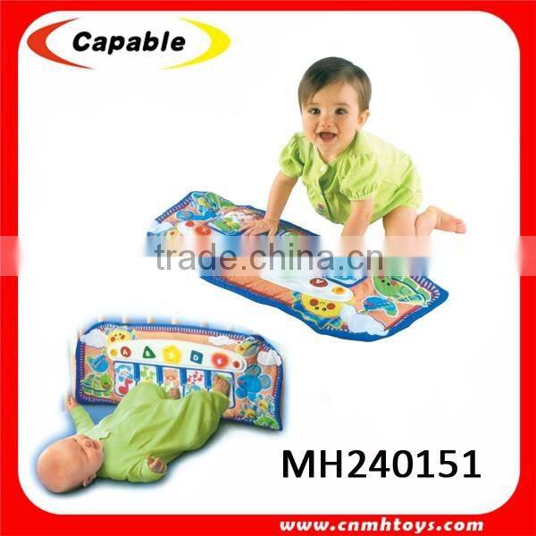 cartoon educational toy baby play piano mat