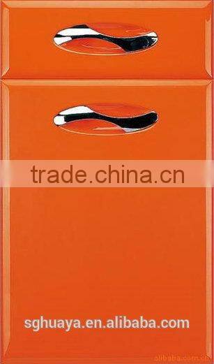 PVC faced mdf Cabinet door for kitchen and wardrobe