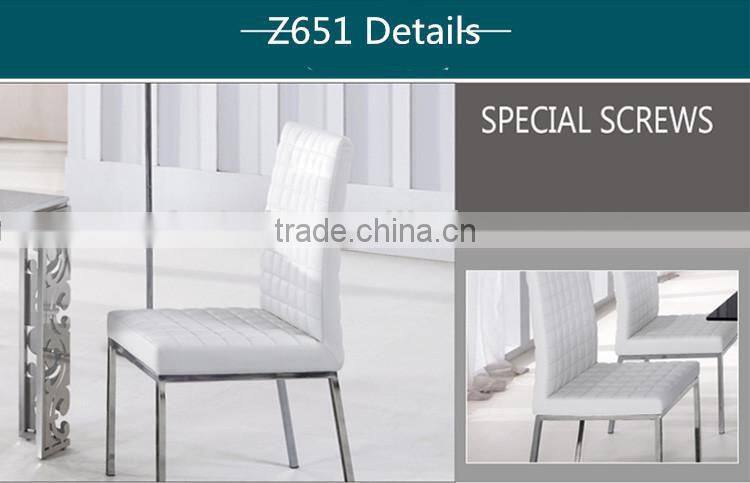 Z651 New Model PU Leather Designer Chair China Dining Chairs