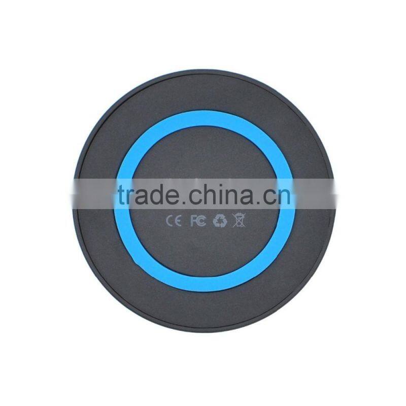 New Universal Colorful Qi Wireless Charger Charging Pad for iPhone HTC