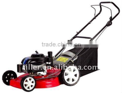 gasoline power 4.5hp lawn mower/grass mower