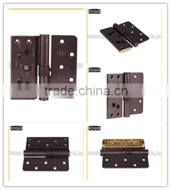 4" 3 axis adjustable door hinges for wood doors