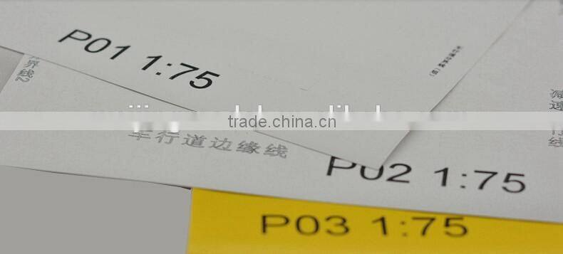 3d paper model in many scale