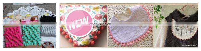 scarf baby trim toddler bobble sewing craft mini pom pom lace pon pon trims