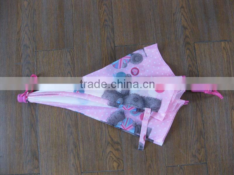 katong heat transfer printing kids stick umbrella