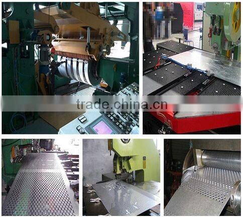 Stainless steel ss304 spiral welded perforated tube